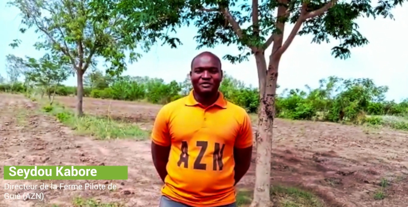 Seydou Kabore Directeur de la Ferme Pilote de Guiè (AZN)